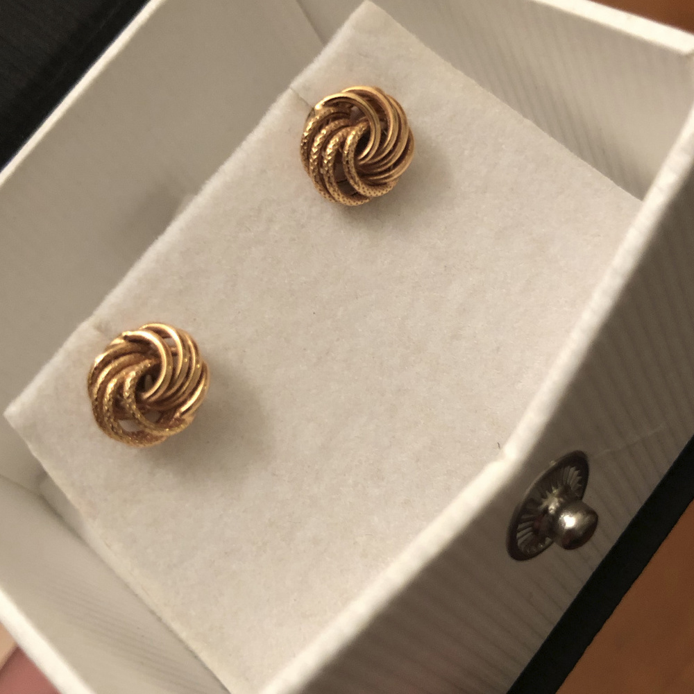 Rose Gold Earrings